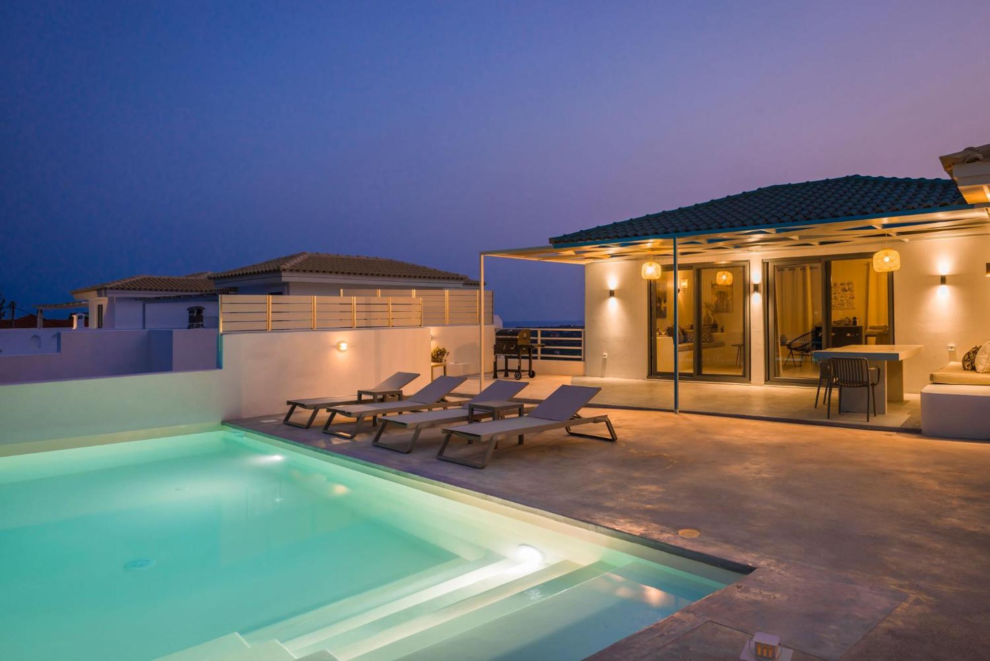 Villa Lavanta - Iris Sunset Villas Lépedha Eksteriør bilde